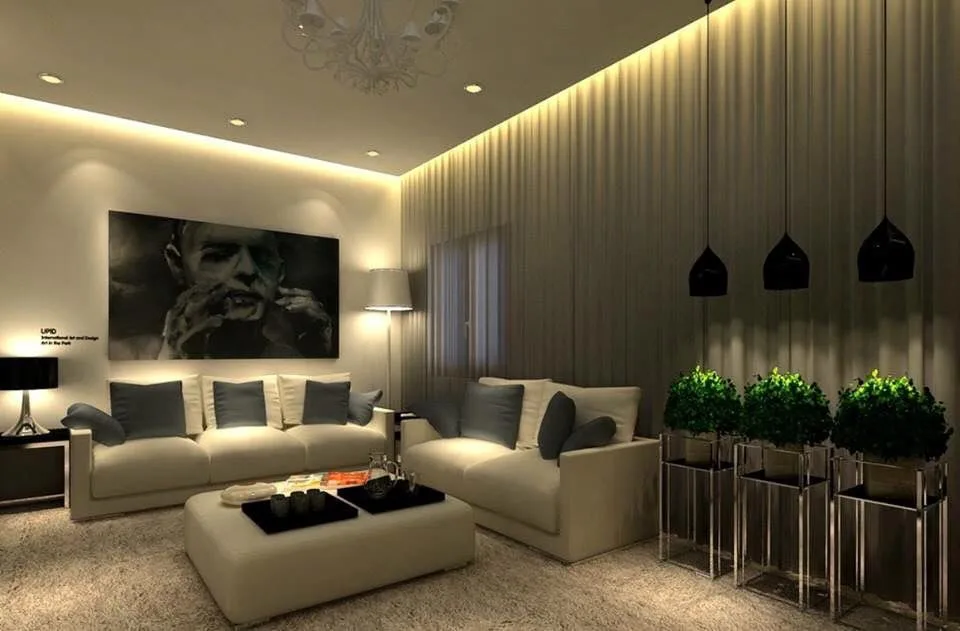 Living room interior design