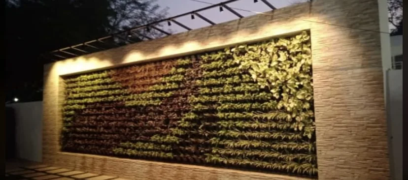 Japanese Zen and vertical garden project detail 8